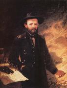 Ole Peter Hansen Balling Ulysses S.Grant Sweden oil painting artist